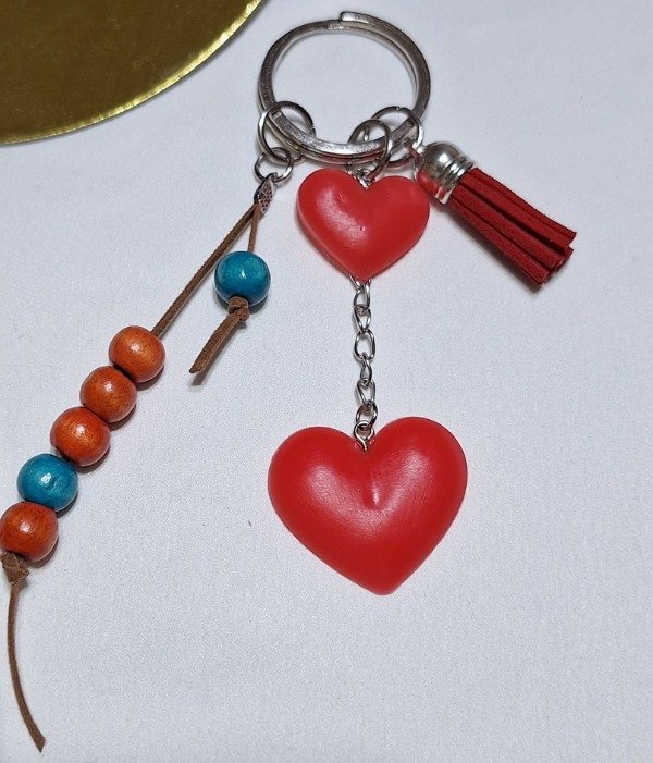 Producto - Llavero Corazones R.