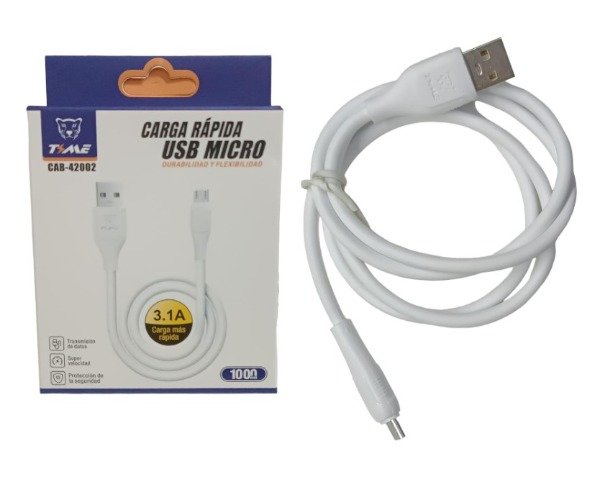 Producto - CABLE USB V8 CARGA RÁPIDA