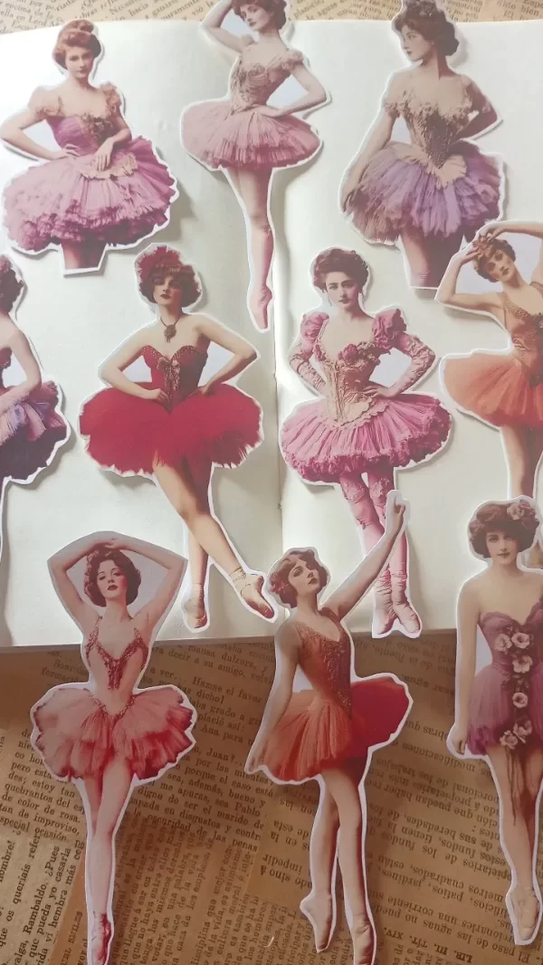Producto - Stickers Bailarinas vintage