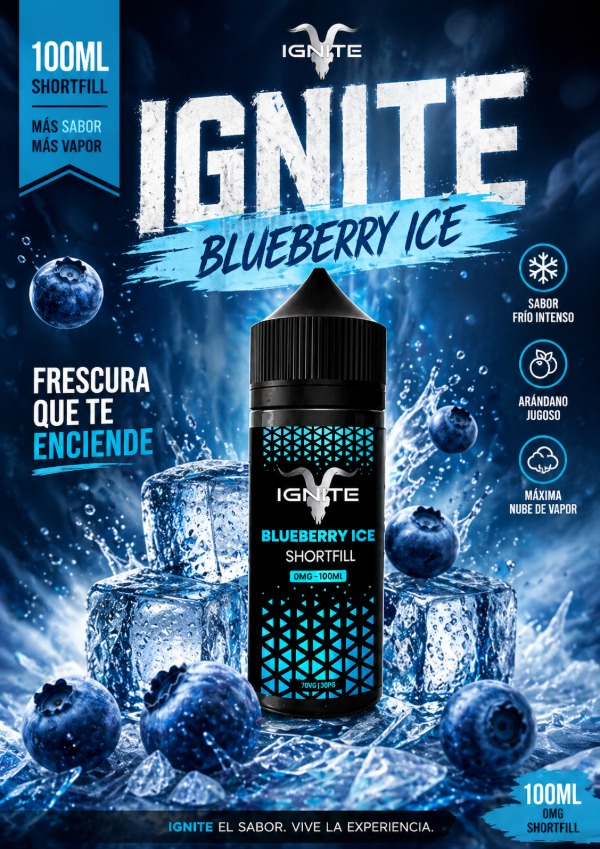 Producto - IGNITE BLUEBERRY ICE 100ML