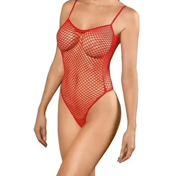 Producto - Body Red Elegante y Sexy Talle S/M Malena Opus M802 - 1