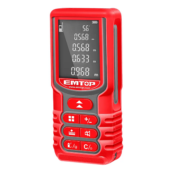 Producto - Medidor de Distancia Láser 0.05 - 100 m - EMTOP - EMDL1520