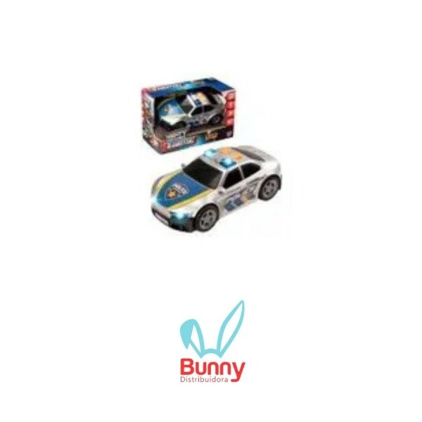 Producto - Teamsterz - Luz y Sonido 15cm. "Camioneta de Policia"