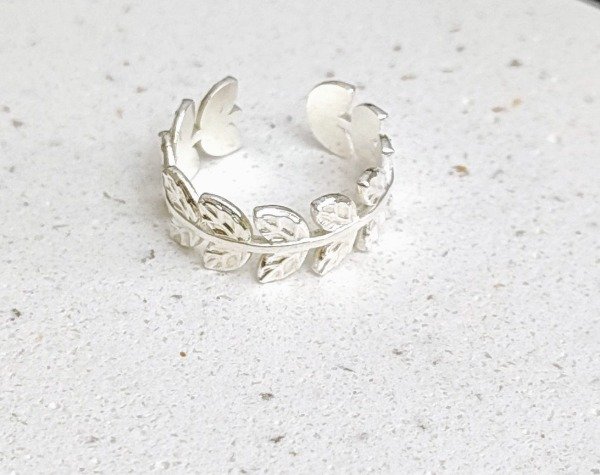 Producto - Anillo Regulable Hojas con Diseño