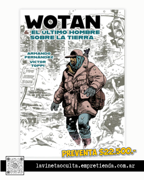 Producto - Wotan y el último hombre sobre la tierra - Armando Fernández y Victor Toppi