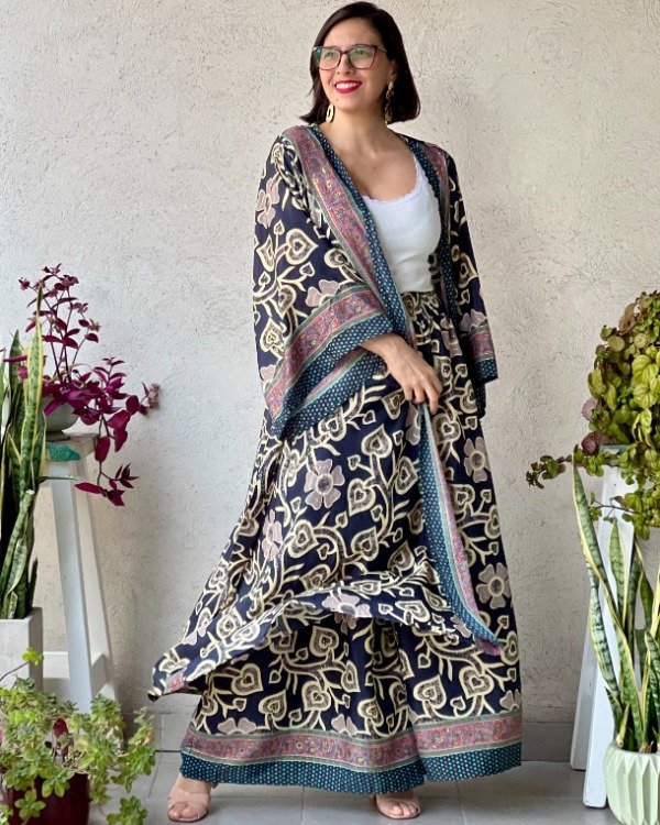 Producto - Kimono Goa Azul Marino M a 2XL