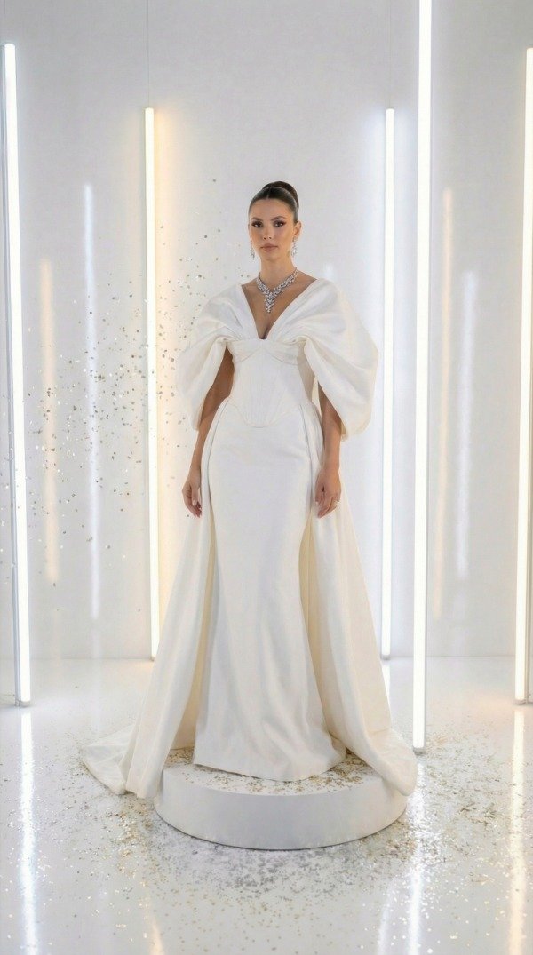 Producto - Vestido alma white Pose collection '26