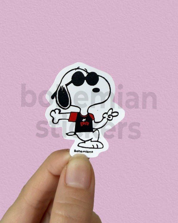 Producto - SNOOPY RICOTERO - Sticker individual de Patricio Rey y sus Redonditos de Ricota