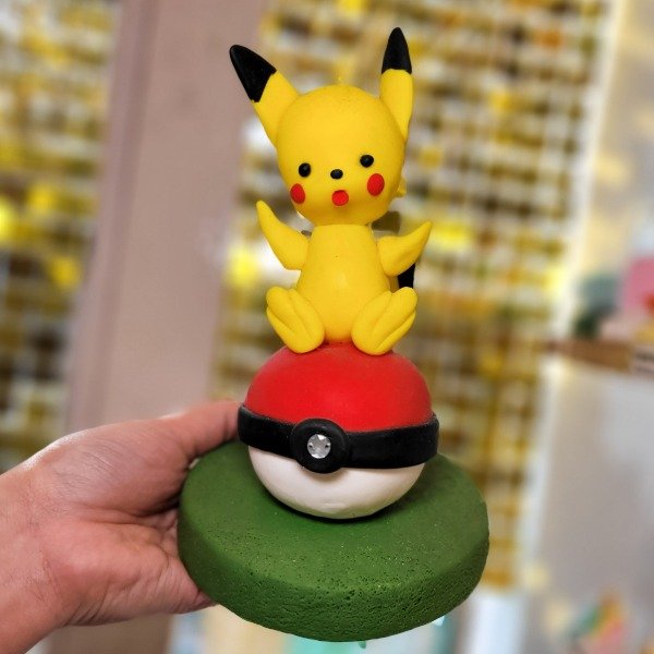 Producto - Decoración para torta en porcelana POKEMÓN