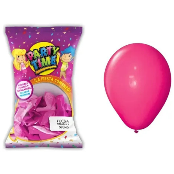Producto - Globos standar 9 pulgadas pack 50 unidades - 1