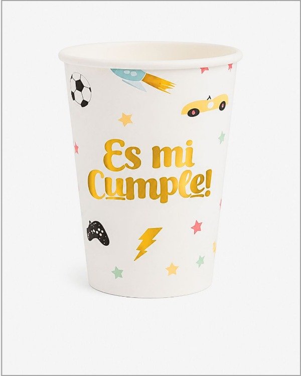 Producto - VASOS "ES MI CUMPLE" KIDS X10UN.