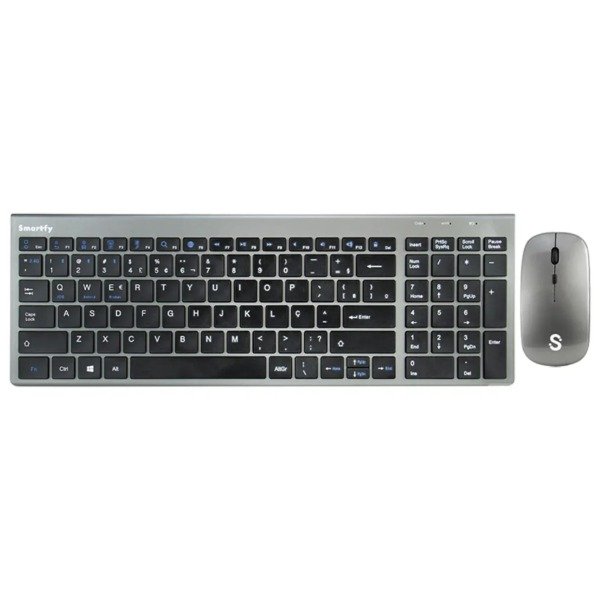 Producto - Smartfy Kit y Teclado TW01B - Portugus - Gris