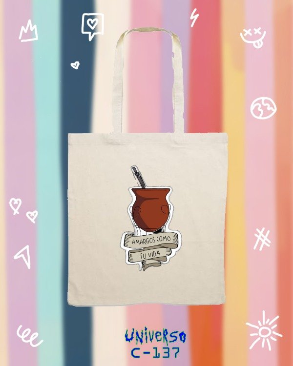 Producto - Totebag "Amargo"