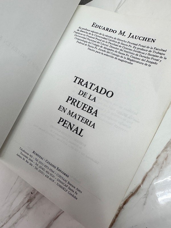 Producto - TRATADO DE LA PRUEBA EN MATERIA PENAL - 3