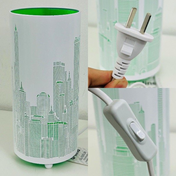 Producto - Lámpara de mesa con diseño ciudad urbano