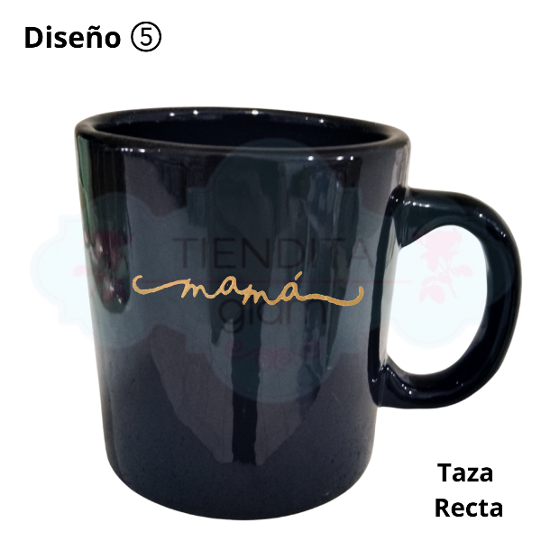 Producto - TAZAS NEGRAS DECO DÍA DE LA MADRE - 15
