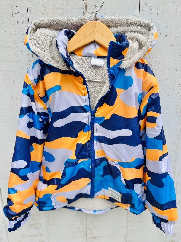 Producto - Rompeviento con Corderito Camuflada