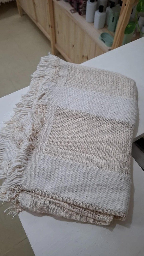 Producto - Camino de mesa crudo linea ancha