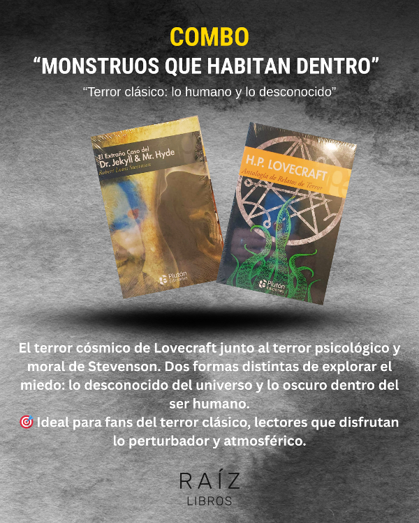Producto - COMBO "Monstruos que habitan dentro"