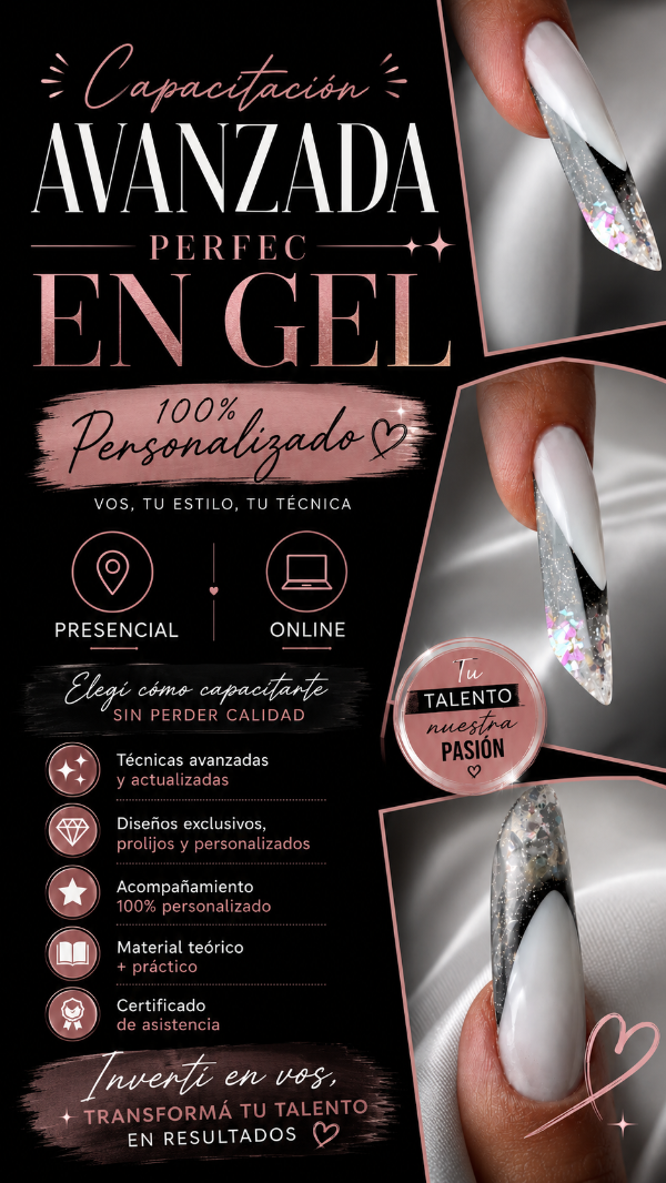 Producto - ESCULPIDO EN GEL AVANZADO PERSONALIZADO
