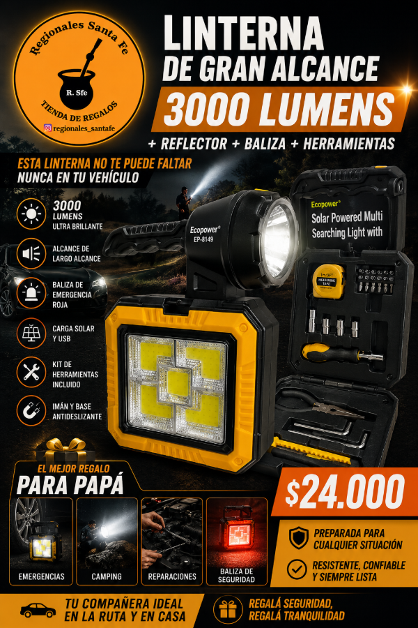 Producto - Linterna multifuncion