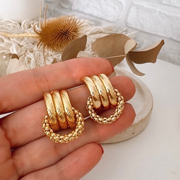 Producto - AROS MADI DORADOS cod 7