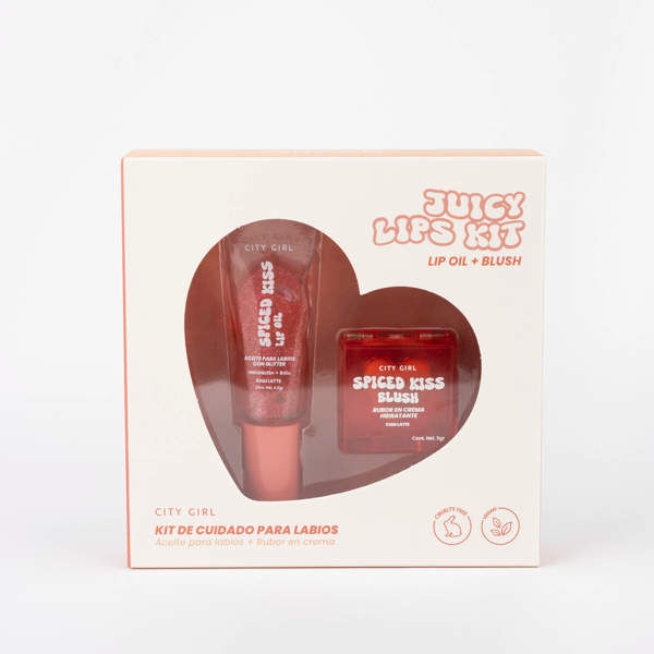 Producto - Kit cuidado para labios (lip oil + blush)