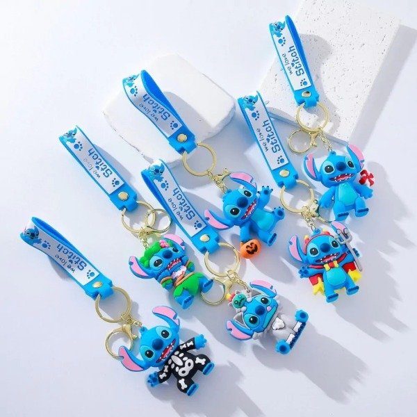 Producto - LLAVERO GOMA STITCH XL