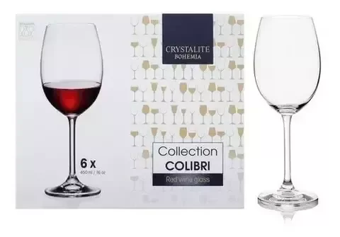 Producto - Bohemia Colibri 450ml x 6unid (Copa de Cristal)
