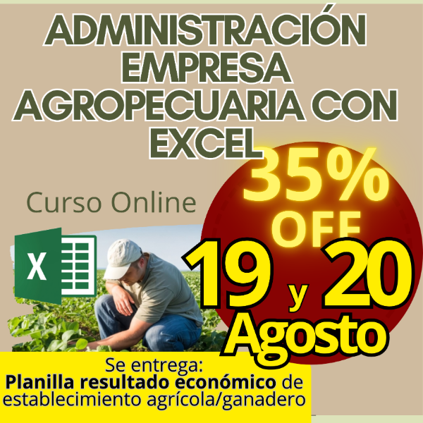Producto - Curso Online Administración de la  Empresa Agropecuaria