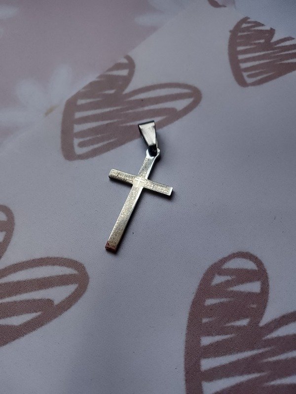 Producto - Dije cruz fina