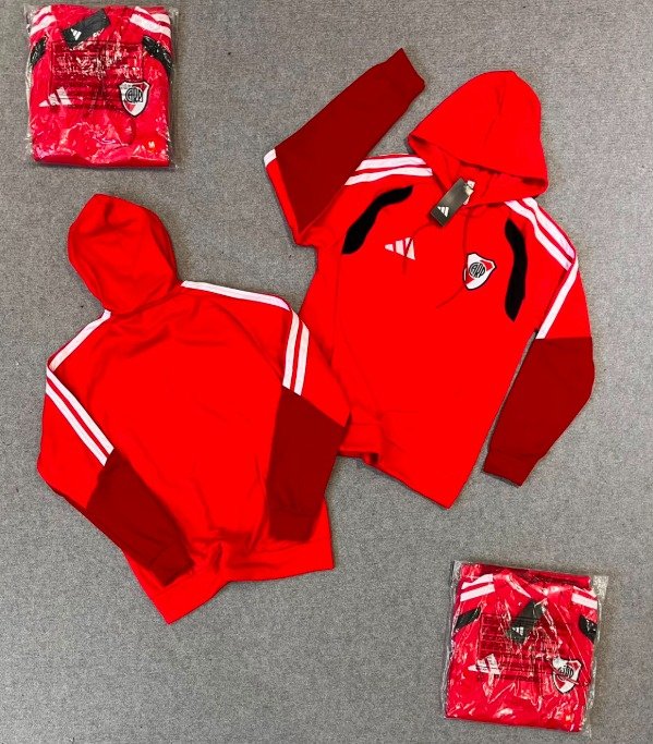 Producto - BUZO RIVER PLATE CANGURO FRIZADO 2026/2027 - 0