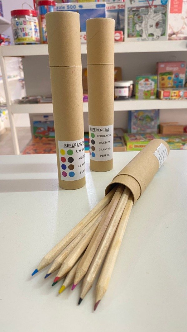 Producto - Lápices de colores en tubo x8