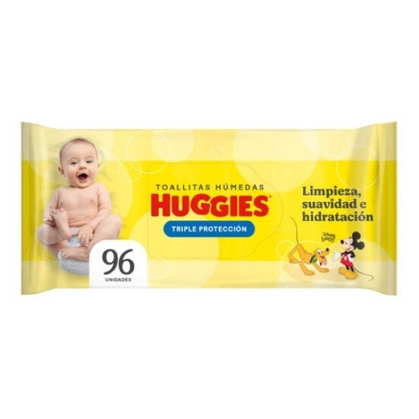Producto - Toallitas Huggies Triple Protección 96un