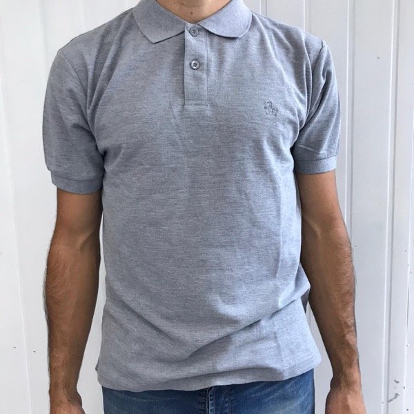 Producto - Chomba Pique Penguin Gris