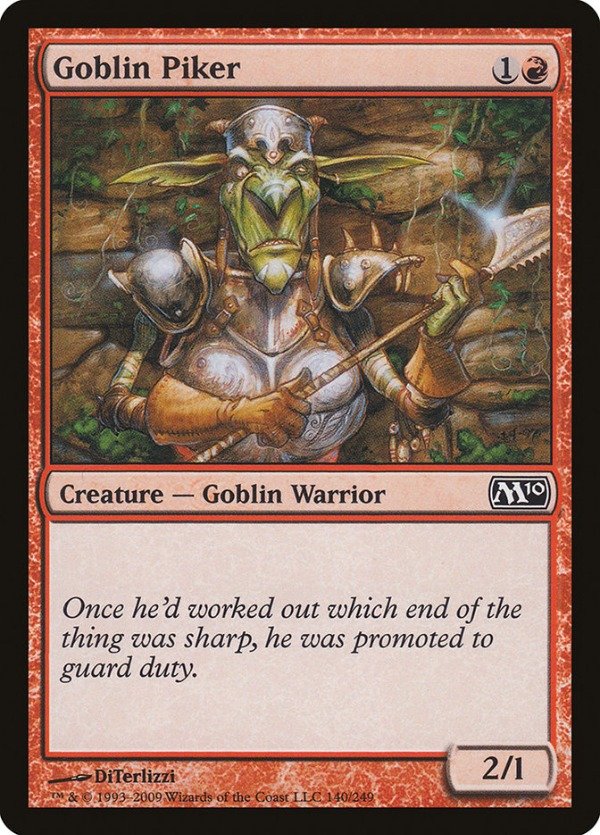 Producto - Goblin Piker  Magic 2010