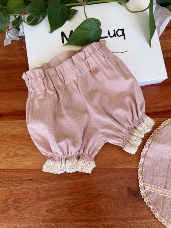 Producto - Bombacho BB Rosa con Puntillón