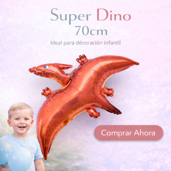 Producto - Globo Super Dino Pterosaurio 70cm