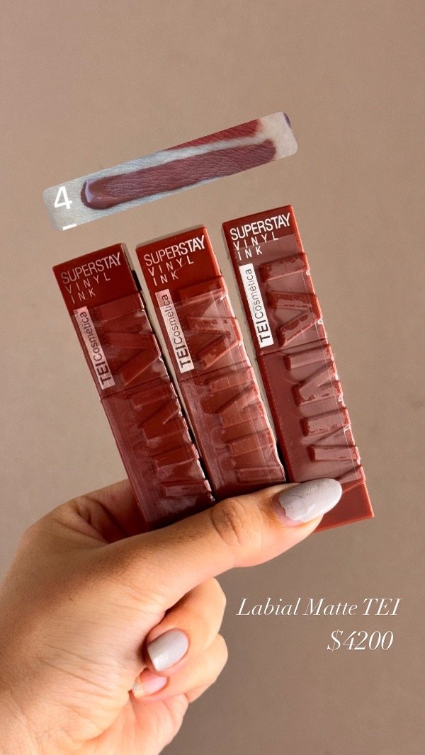 Producto - Labial líquido Matte Tei