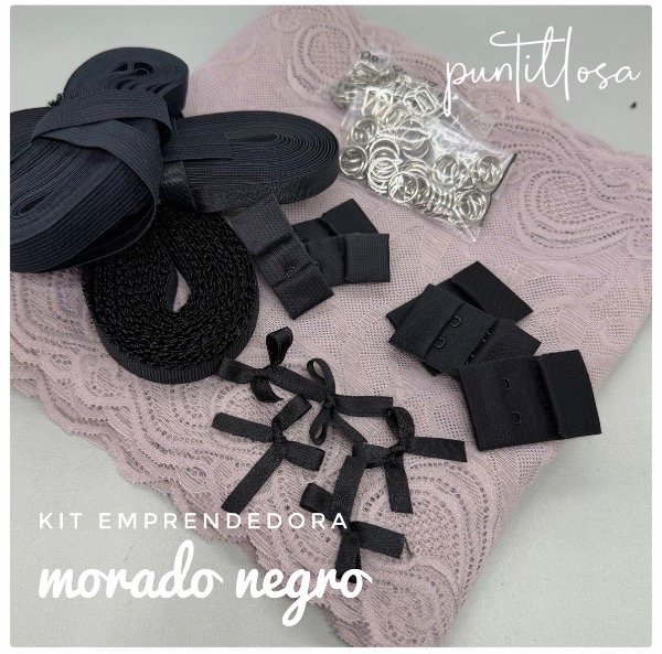 Producto - Kit emprendedora Morado Negro