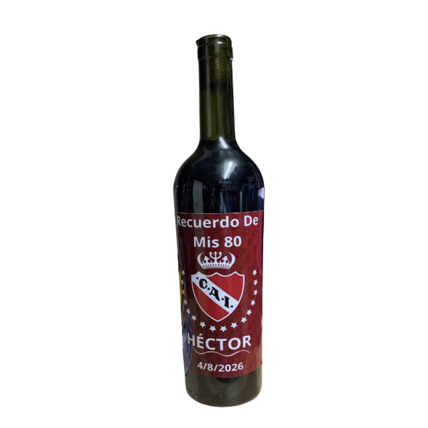Producto - Etiqueta Grande para Botella de Vino Personalizada - 3