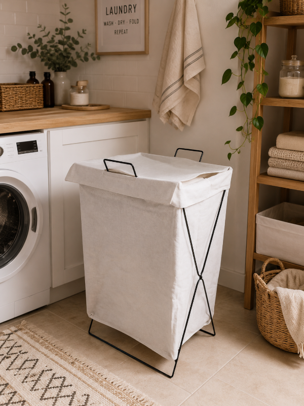 Producto - Cesto de ropa plegable minimalista