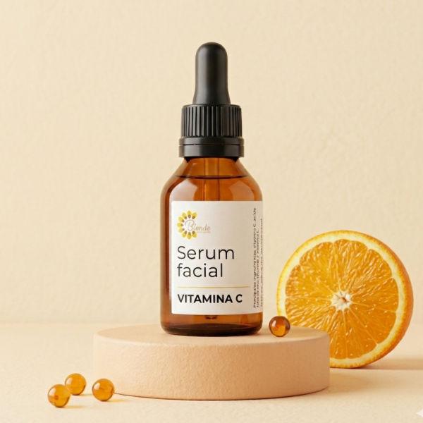 Producto - Serúm facial con vitamina C y ácido hialurónico