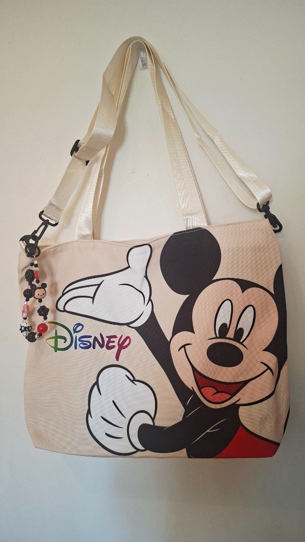 Producto - Bolso mickey crema