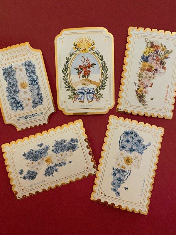 Producto - Pack stickers CHICOS "ARGENTINA BOTÁNICA" X 5