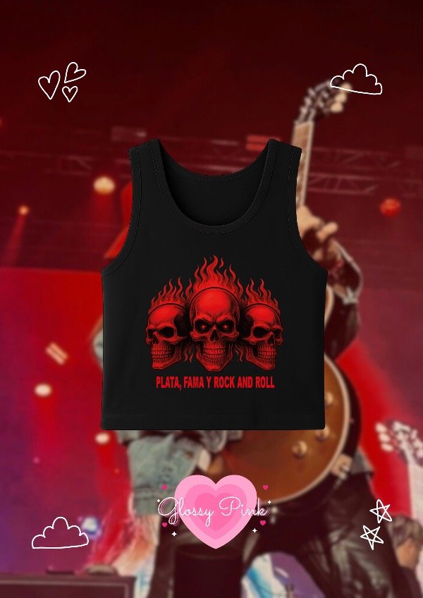 Producto - Tank Top Erbake Calavera - DTF