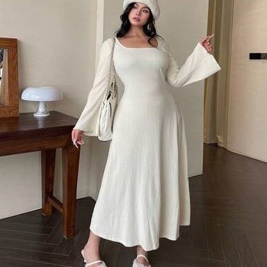 Producto - Vestido Coquette Largo tela brush