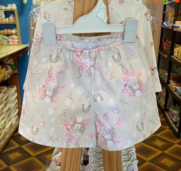 Producto - Short estampado conejita talle 4 (chico)