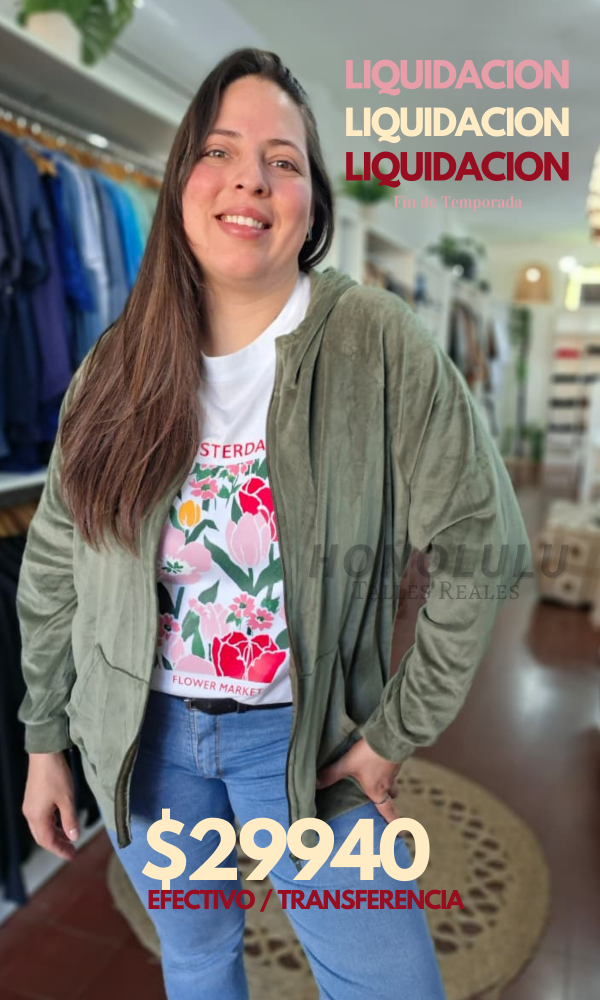 Producto - Campera Dapnhe de Plush Verde - 0