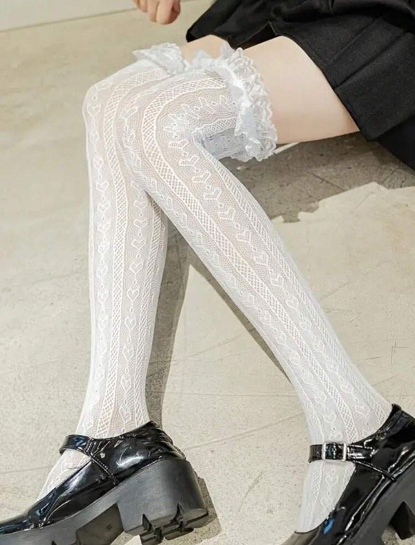 Producto - Medias encaje velvet